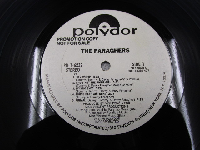 【LP/AOR】 THE FARAGHERS / THE FARAGHERS_画像4