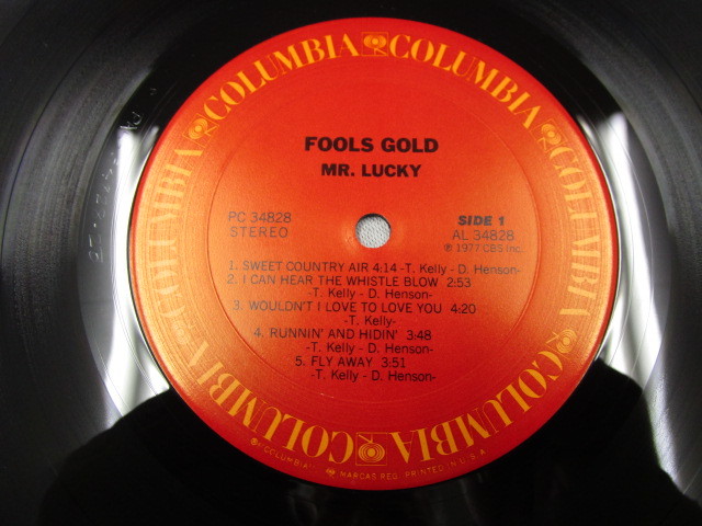 【LP/AOR】 FOOLS GOLD / MR.LUCKY_画像4