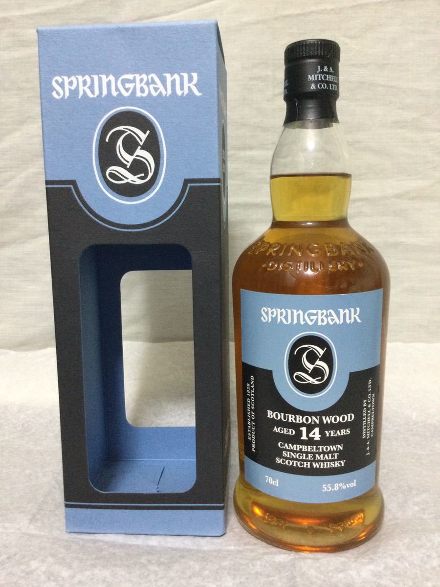 スプリングバンク SPRINGBANK DB Bourbon Wood 2002-2017, 14yo, 55.8