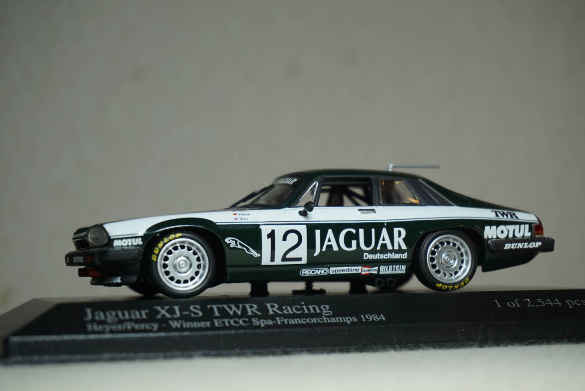 【SEAL限定商品】 1984 TWR #12 XJ-S Jaguar MINICHAMPS 優勝 スパ24時間 1/43 ETC S XJ XJS ジャガー 1 Division winner Spa-Francorchamps 24h レーシングカー