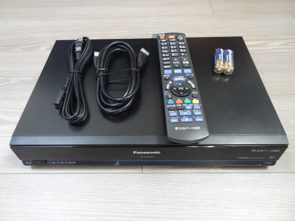 1TBHDD換装済スカパー! チューナー Panasonic TZ-WR500P+spbgp44.ru