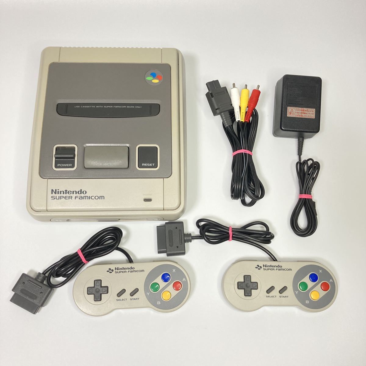 即決 動作確認済み スーパーファミコン 本体セット アクセサリー付属