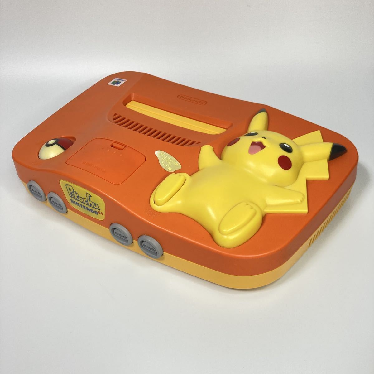 ★希少★ ニンテンドー64 ピカチュウ イエロー&オレンジ ピカチュー ニンテンドー 64 ニンテンドウ 64 NINTENDO64 レア オレンジ Pikachu