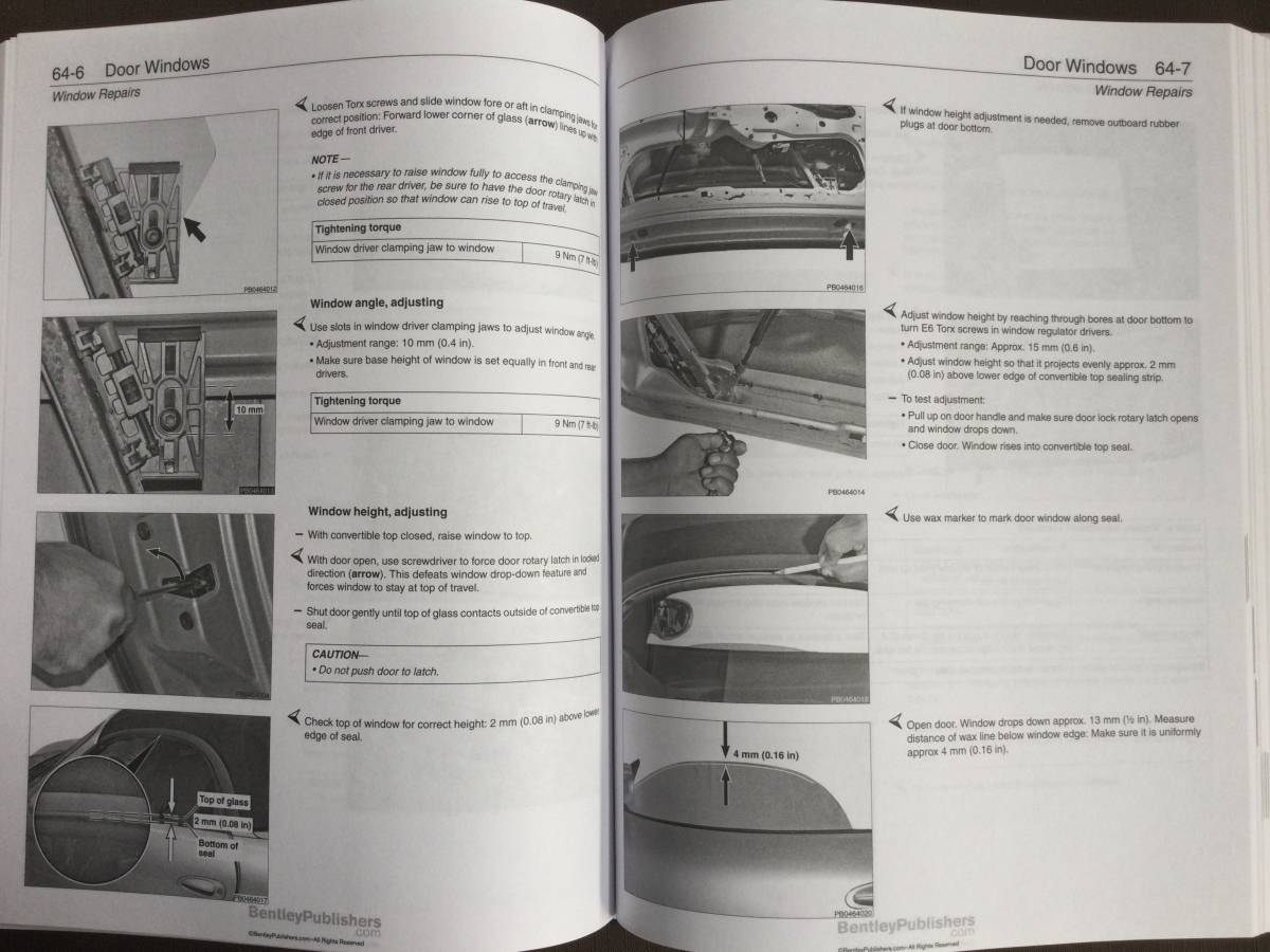 ポルシェ ボクスター 986 ベントレー出版 サービスマニュアル 英語版 97－04 4