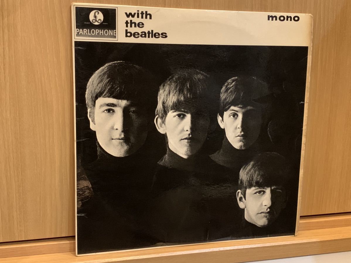 THE BEATLES WITH THE BEATLES UKイエローパーロフォン7Nモノラル盤LP ウィズ・ザ・ビートルズ MONO_画像1