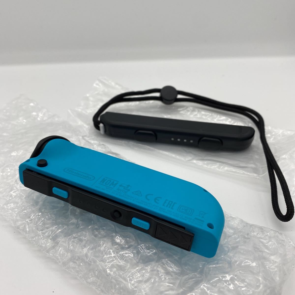 Nintendo Switch Joy-Con(L) ネオンブルー ジョイコン Ｌ － 左 水色 ニンテンドースイッチ コントローラー 動作確認済み_画像3