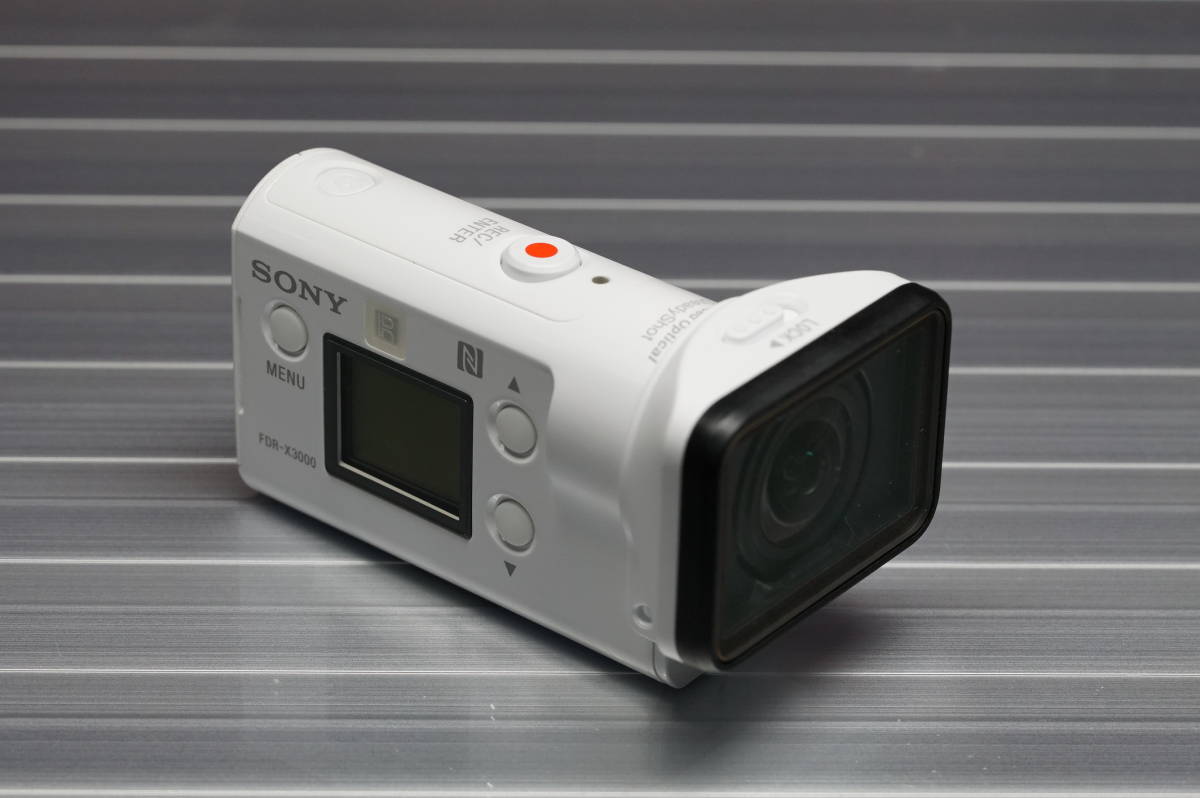 ソニー ウエアラブルカメラ アクションカム 4K 空間光学ブレ補正搭載モデル(FDR-X3000)