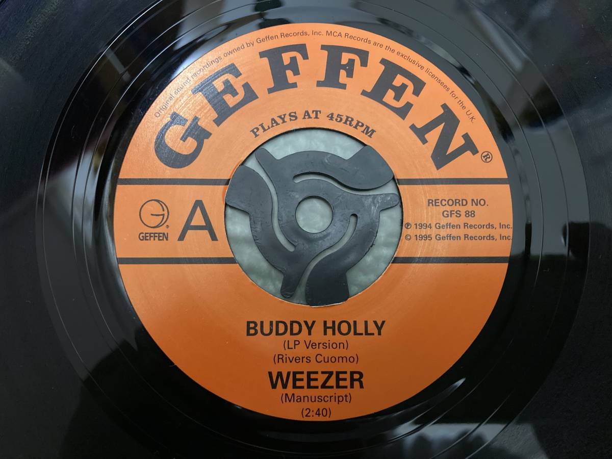 日本限定 Weezer 7inchレコード 1994年 general-bond.co.jp