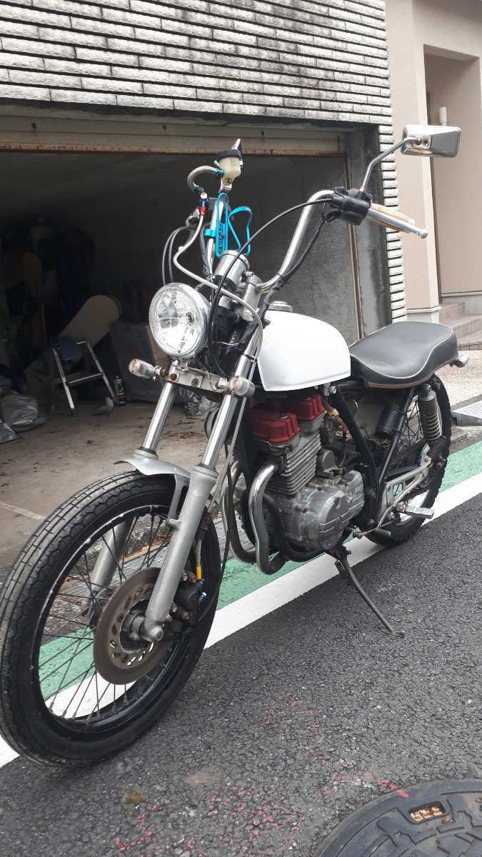 ホンダ GB250 クラブマン 実働 書類あり カスタム 横浜市 検 ftr tw