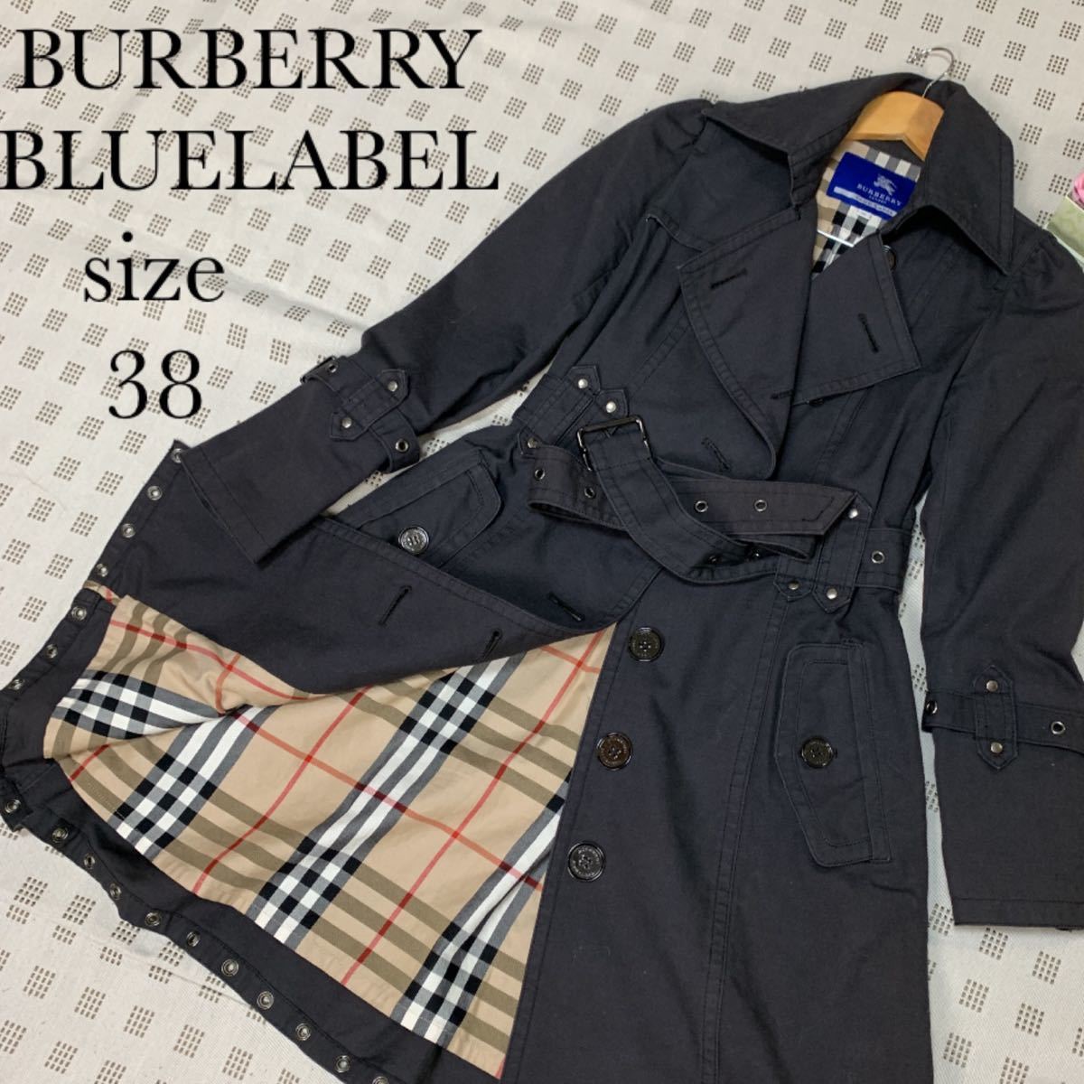 日本製 バーバリー Burberry トレンチコート チェスター 古着 needles ...