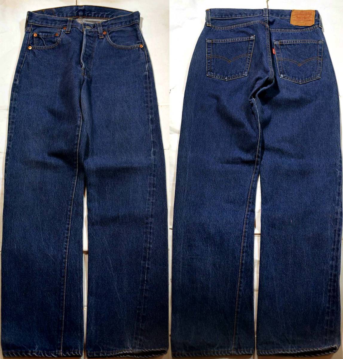 t938/LEVIS501赤耳☆ヴィンテージ☆極上濃紺！グッドサイズ