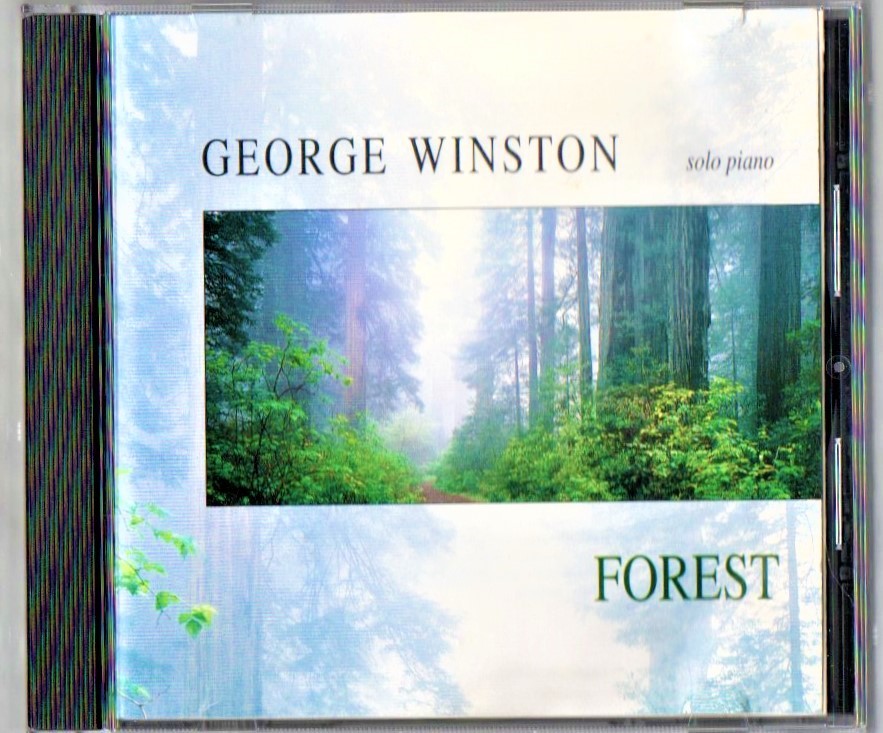 ∇ ジョージ・ウィンストン George Winston 全16曲入 輸入盤 CD/フォレスト Forest/ソロ ピアノ_※プラケースは交換済みです。