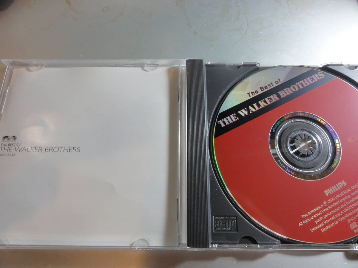 THE WALKER BROTHERS 　　　ウォーカー・ブラザーズ　　　THE BEST OF WALKER BRROTHERS 帯付き国内盤