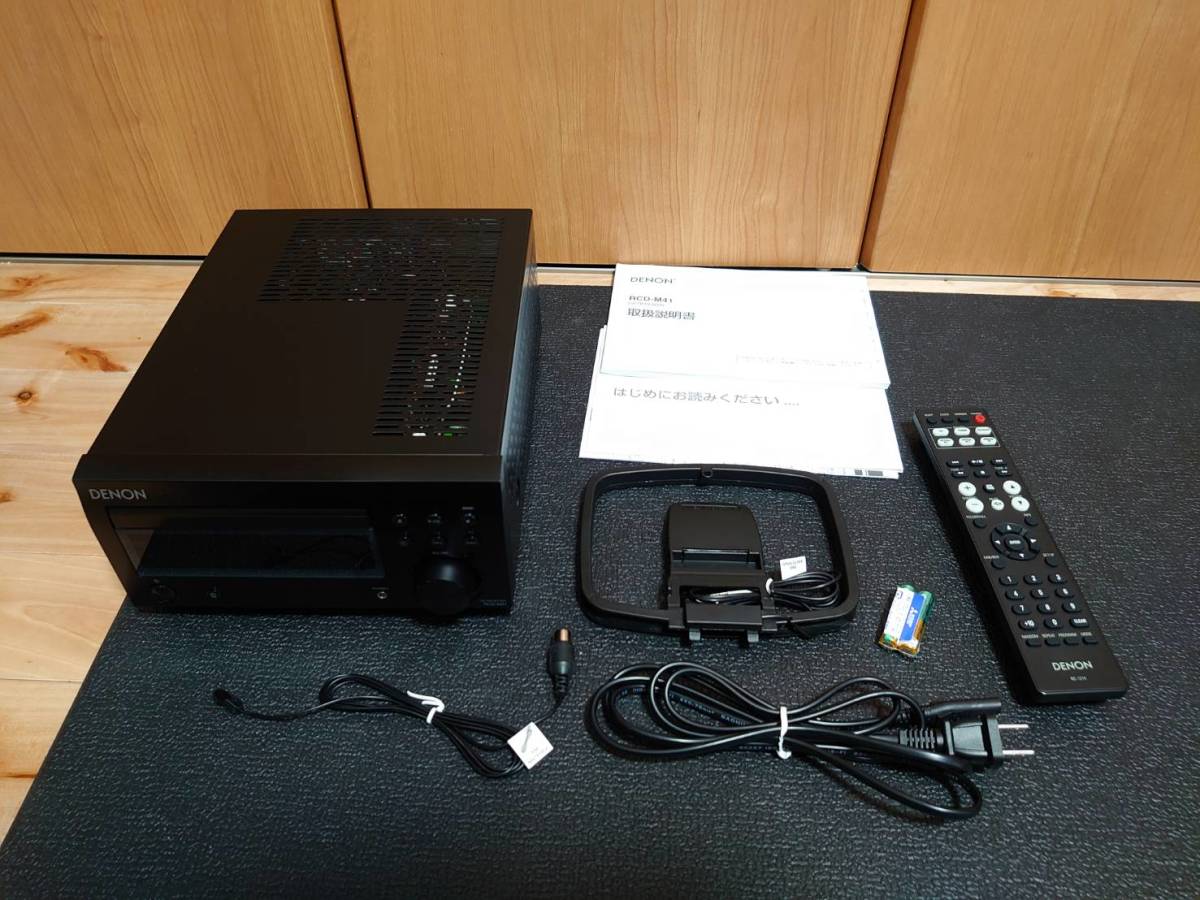 デノン Denon RCD-M41 ワイドFM AM/FMラジオチューナー ディスクリート