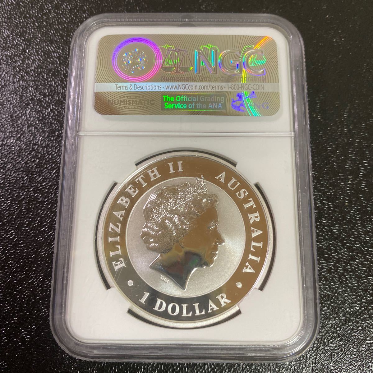 銀貨 99.9% 純銀 シルバー イーグル 銀貨 1オンス NGC 鑑定済み