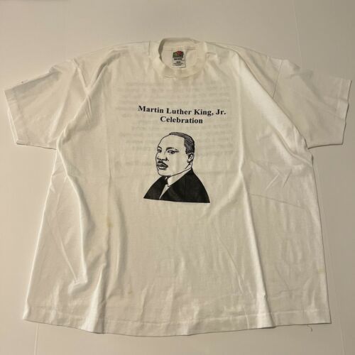 Vintage Martin Luther King Jr. Celebration T-shirt White Size 2XL XXL  海外(海外商品購入代行)｜売買されたオークション情報、yahooの商品情報をアーカイブ公開 - オークファン（aucfan.com）