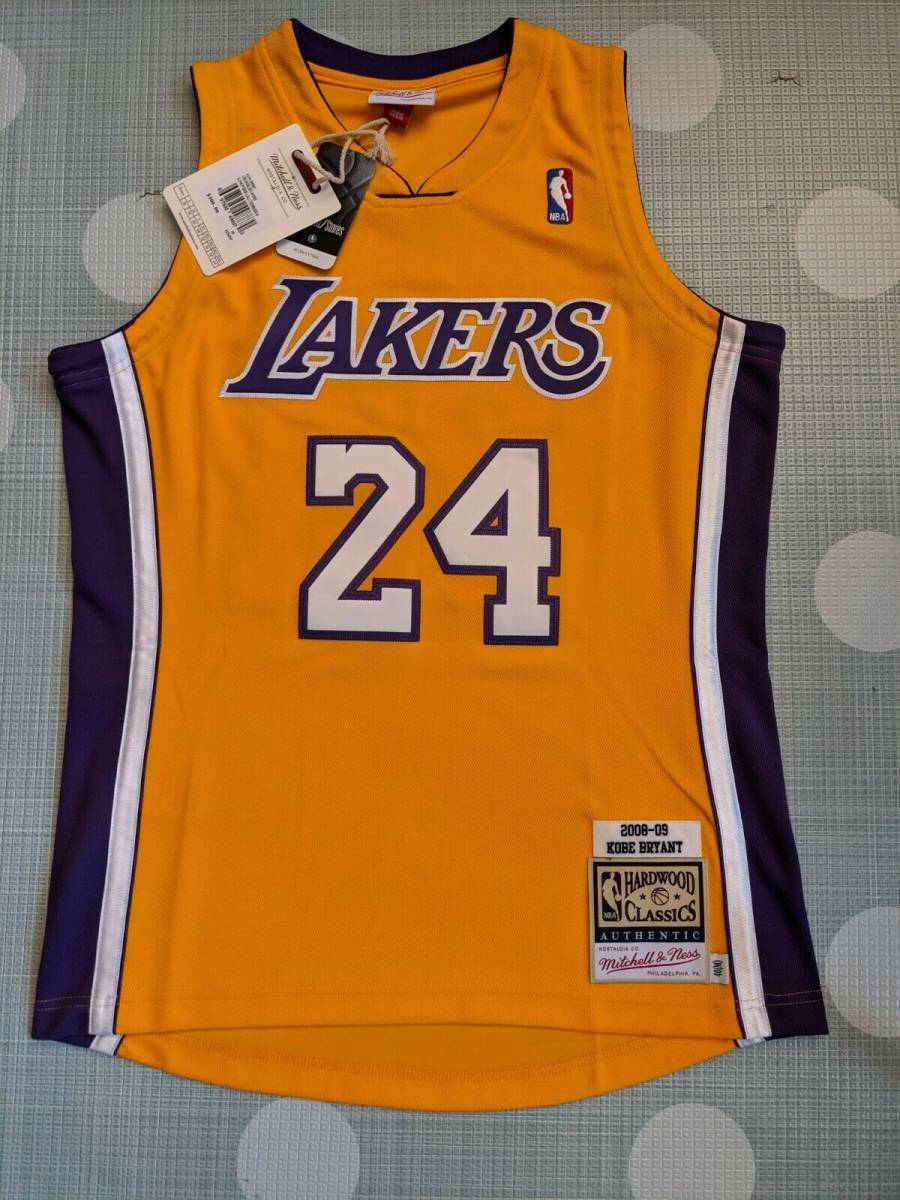 日本未入荷 Mitchell 即決 海外 Bnwt M 40 Size Jersey Authentic Lakers La Bryant Kobe 08 09 Ness 海外商品購入代行 Labelians Fr
