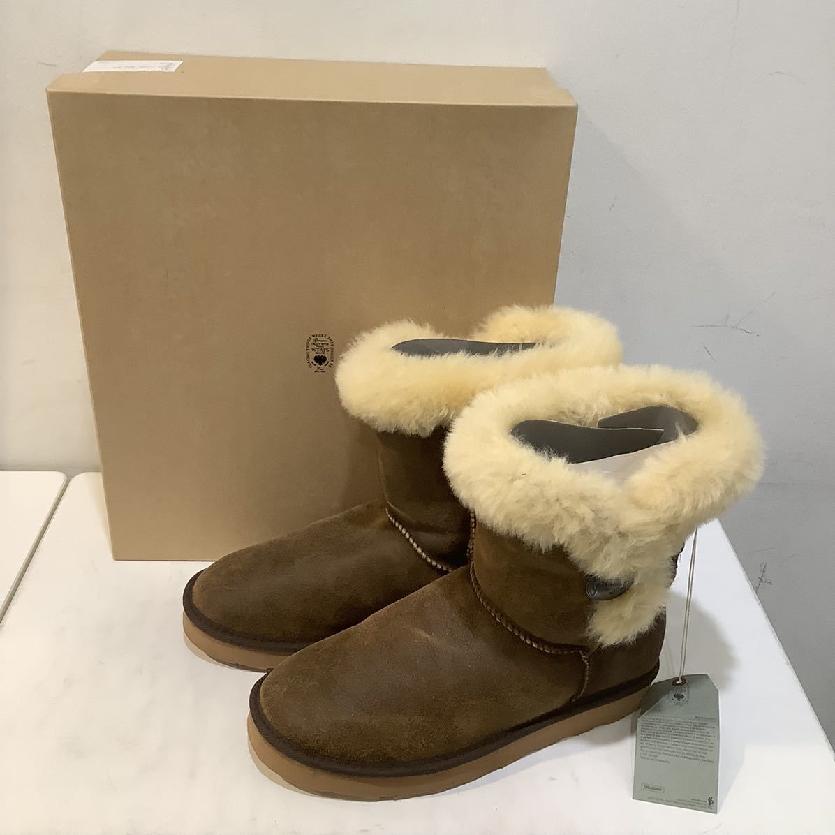 超人気 専門店 WTAPS SHEEP LEATHER BOOTS シープスキン ブーツ