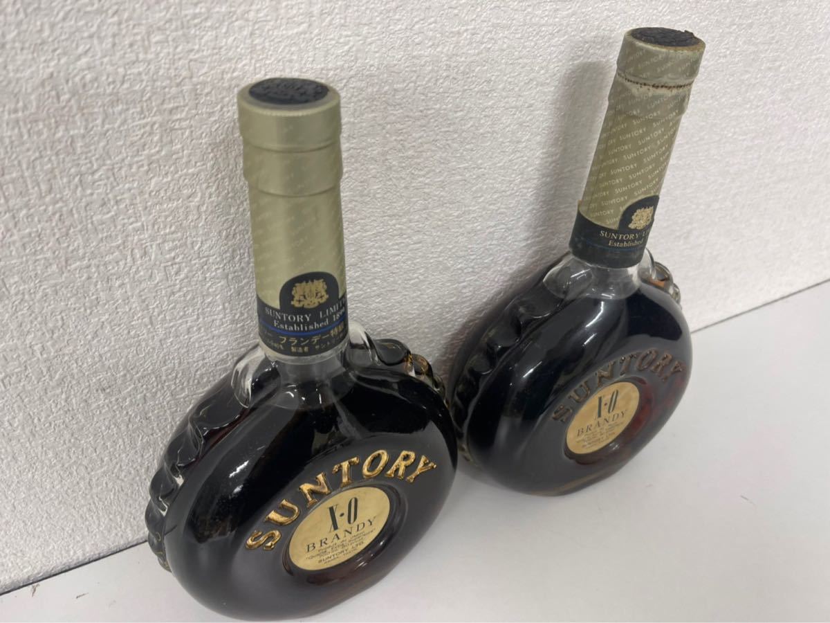 2本セット】SUNTORY ブランデー XO Limited Established 1899 古 2本セット】SUNTORY ブランデー XO Limited Established 1899 古