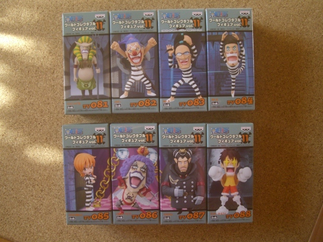 ワンピース ワールド コレクタブル フィギュア Vol 11 全８種 国内正規品 マゼラン ハンニャバル バギー Wcf One Piece 売買されたオークション情報 Yahooの商品情報をアーカイブ公開 オークファン Aucfan Com