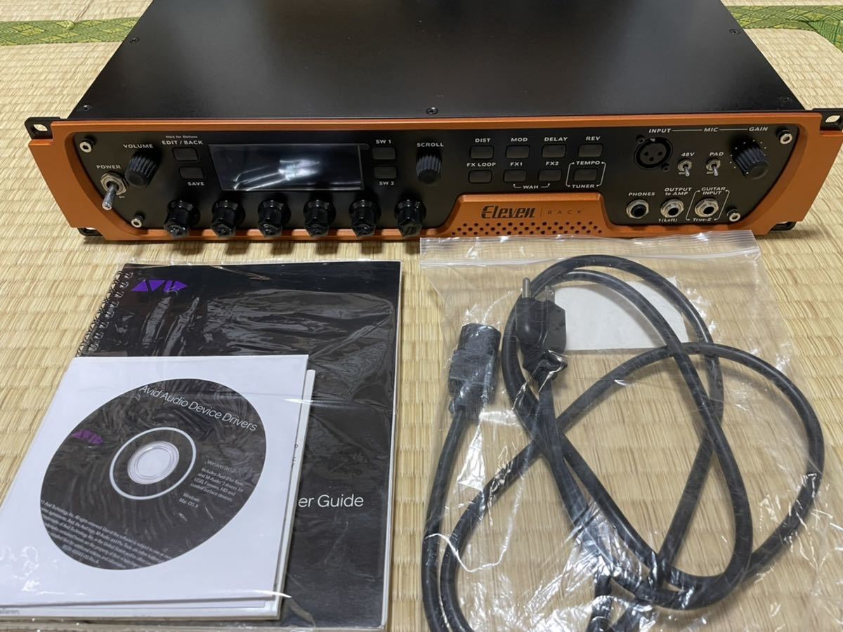 フルオーダー AVID Eleven RACK マルチエフェクター
