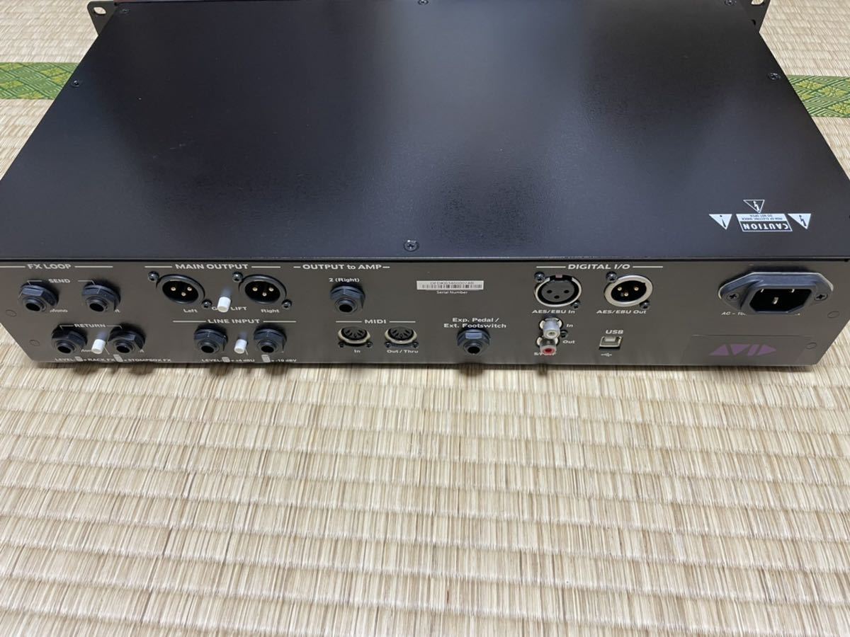 フルオーダー AVID Eleven RACK マルチエフェクター