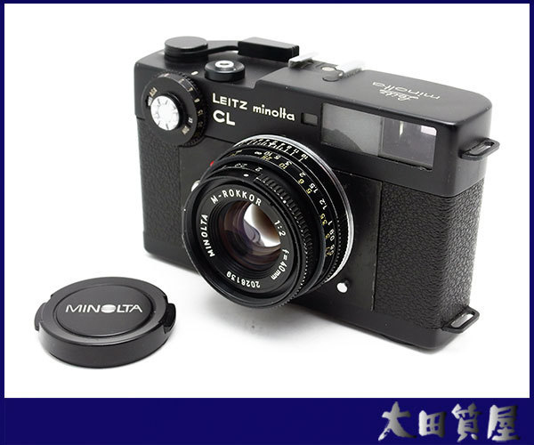 ★質屋出品★LEITZ minolta CL MINOLTA M-ROKKOR 1:2 f=40mm ライツミノルタCL 通電しない シャッター全速落ち 中古 1円～売り切り_画像1