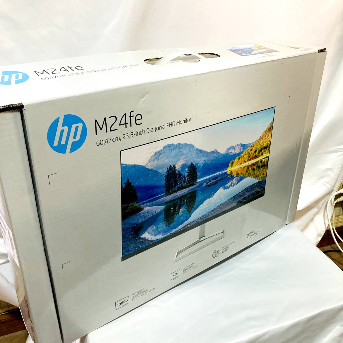 【開封済み新品】HP 43G28AAAAAA M24fe FHD Display 23.8 IPS HP モニター 23.8インチ ディスプレイ フルHD 非光沢IPS JAN:4527607031740_画像2