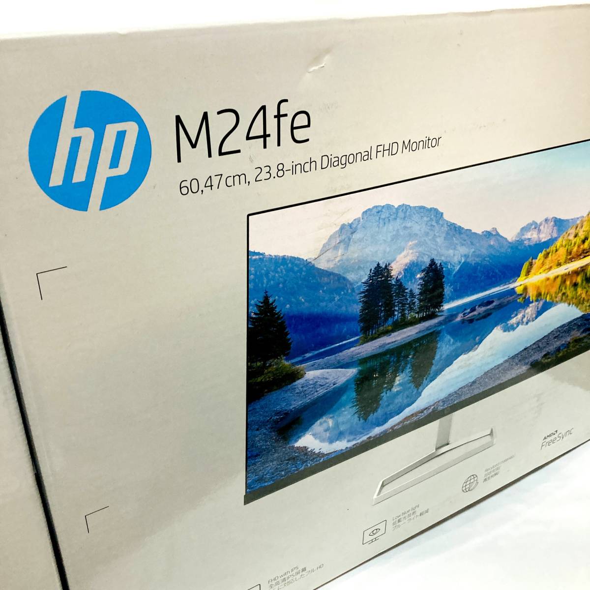 【開封済み新品】HP 43G28AAAAAA M24fe FHD Display 23.8 IPS HP モニター 23.8インチ ディスプレイ フルHD 非光沢IPS JAN:4527607031740_画像3