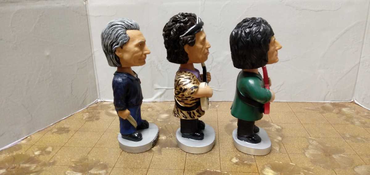 ROLLING STONES BOBBLE HEAD DOLL　WORLD TOUR 2002/03 ローリング・ストーンズ　 バブルヘッドドール 3体セット_画像10