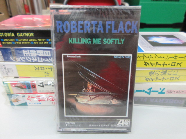 CAS01◆新品未開封◆カセットテープ（cassette tape）◆ATLANTIC/WARNER Roberta Flack（ロバータ・フラック）「やさしく歌って」