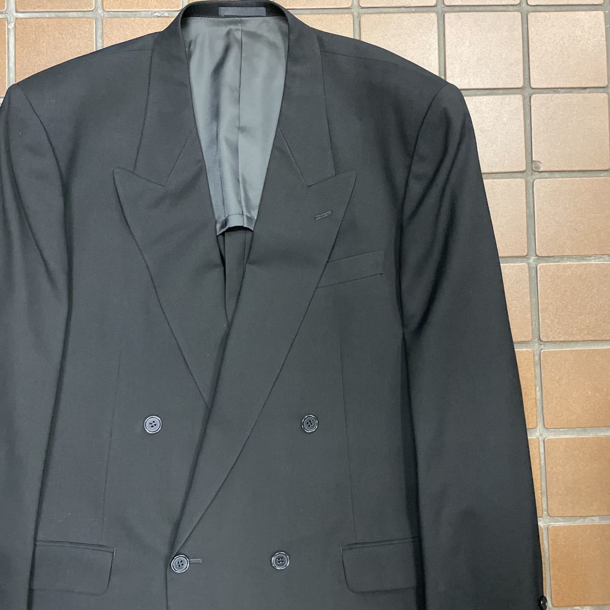 高価値】 最安値 激安 ダブルスーツ セットアップ 礼服 A8 サイズXL