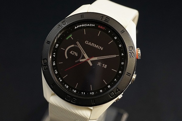 『1年保証』 GPS スポーツ ゴルフナビ スマートウォッチ S60 APPROACH 腕時計 GARMIN ガーミン #anw 充電式 [630571] メンズ クロノグラフ＋カレンダー