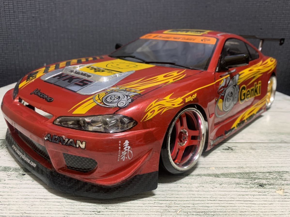 Yahoo!オークション - ヨコモ YOKOMO HKSシルビアS15 1/10ボディ Yahoo!オークション - ヨコモ YOKOMO HKSシルビアS15 1/10ボディ