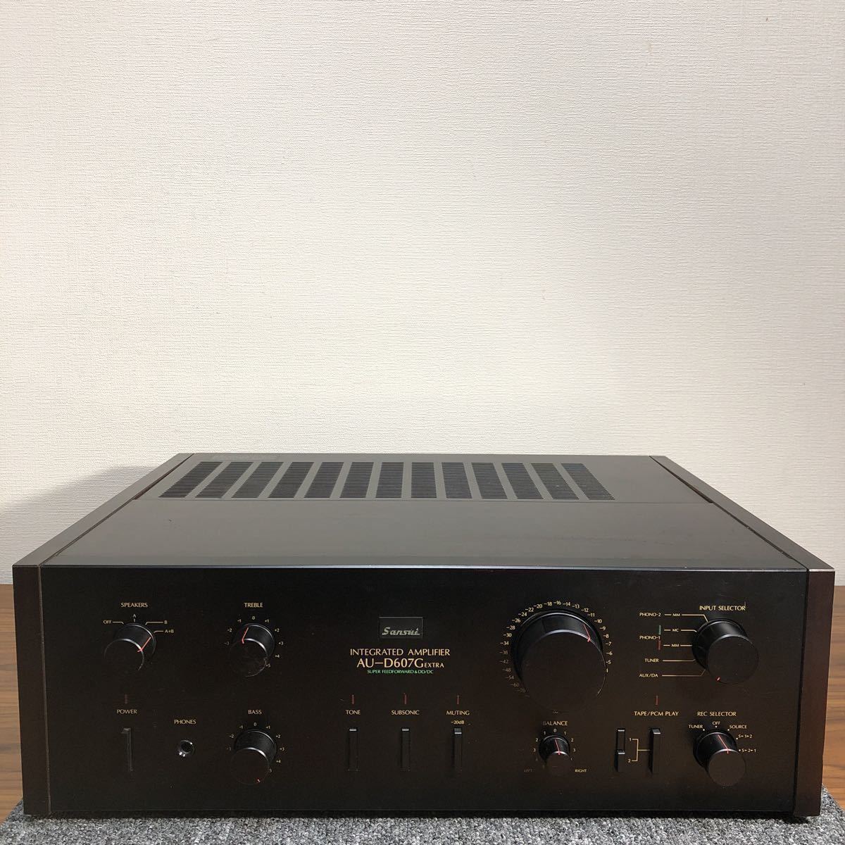 山水 SANSUI サンスイ AU-D607G EXTRA プリメインアンプ www