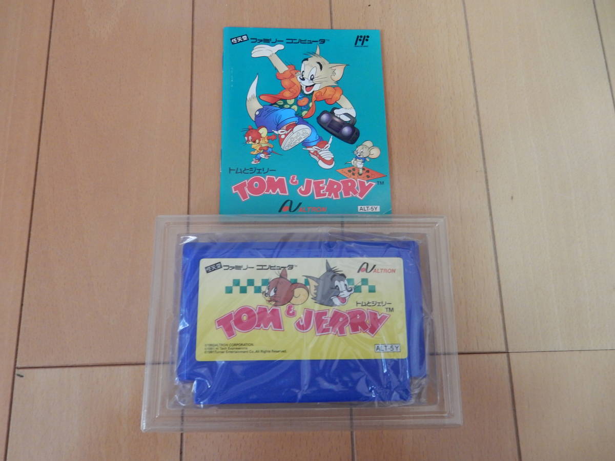 ファミコンソフト「トム&ジェリー」 箱・説明書付き レア品 www