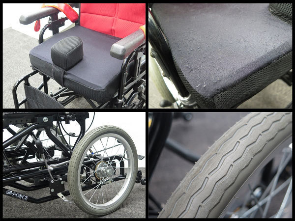 ○2) MiKi/ミキ FORCE モジュール型 多機能車いす グランドフリッ