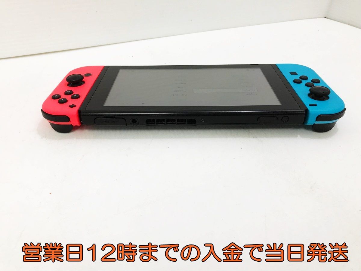 【1円】Nintendo Switch 本体 スイッチ Joy-Con(L) ネオンブルー/(R) ネオンレッド 初期化・動作確認済み 1A0421-275yy/F4_画像3