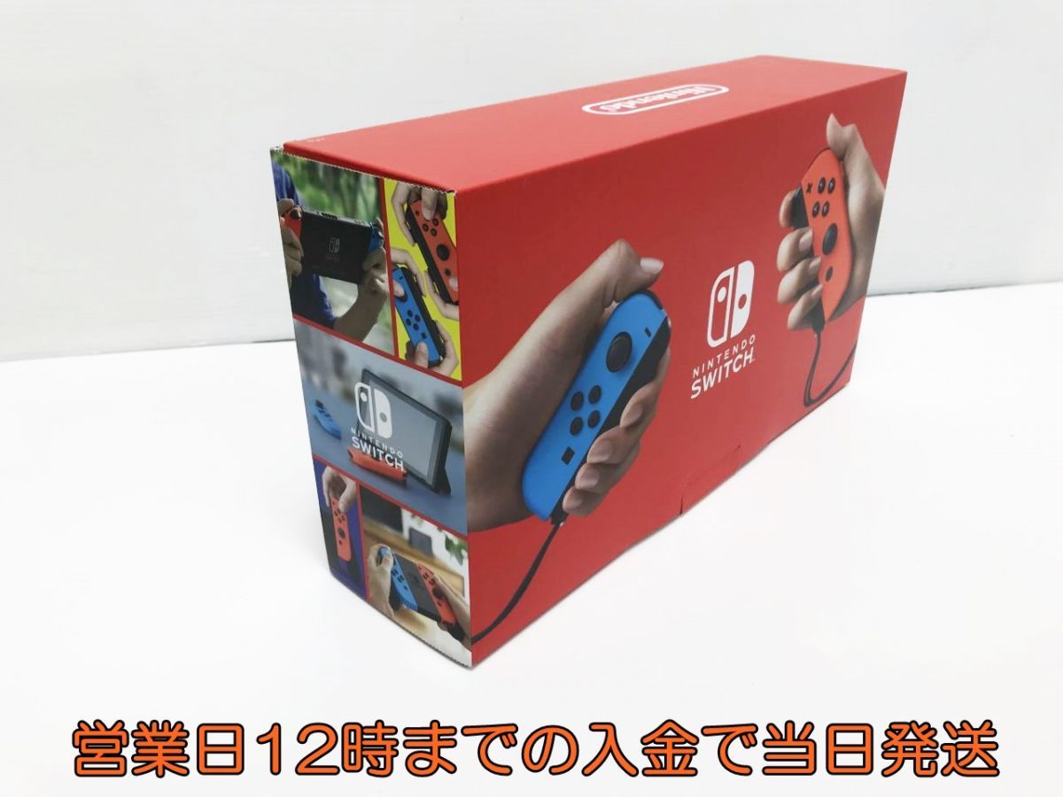 新品 新型 Nintendo Switch Joy-Con(L) ネオンブルー/(R) ネオンレッド ゲーム機本体 未使用品 1A0771-032e/F4_画像2