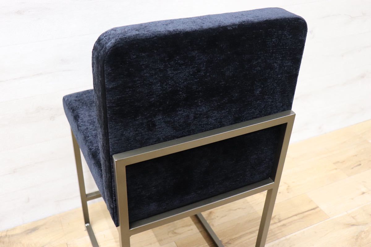 GMEN202B○Meridian Furniture カウンターチェア ハイチェア 椅子 モダン ミッドセンチュリー 参考定価3.6万 展示品_画像9
