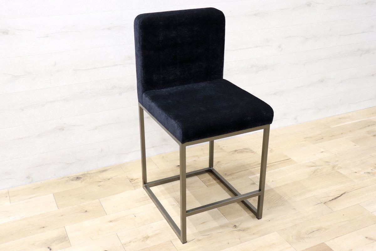 GMEN202B○Meridian Furniture カウンターチェア ハイチェア 椅子 モダン ミッドセンチュリー 参考定価3.6万 展示品_画像2
