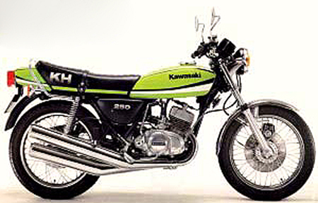 NEW】旧車・KH250/400最終型B5純正タイプ ラインステッカーセット