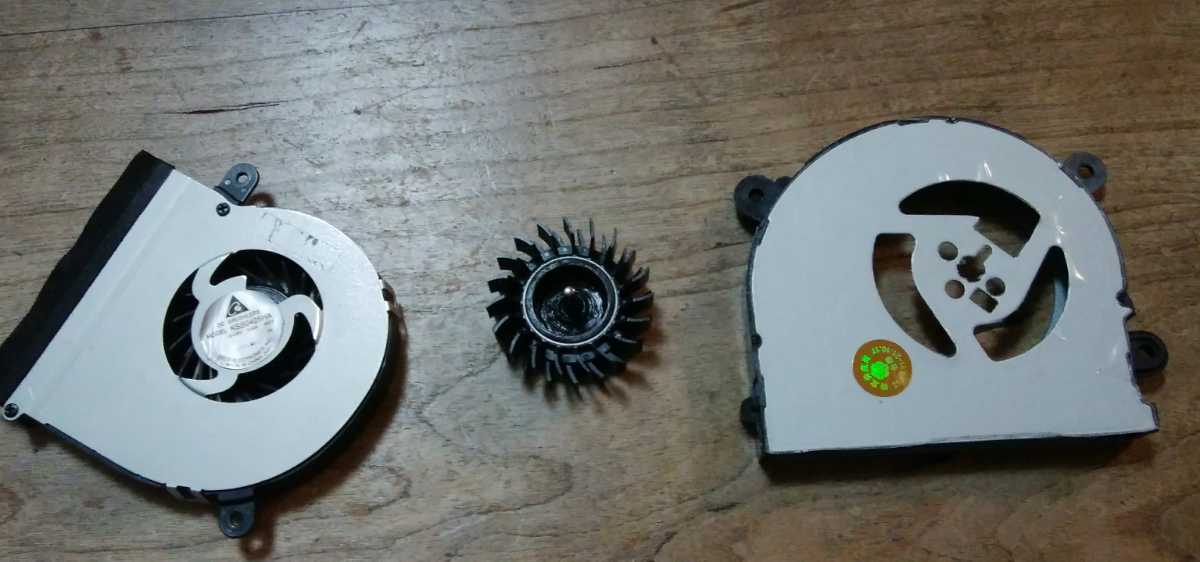  Junk laptop Cpu fan 3 piece set 