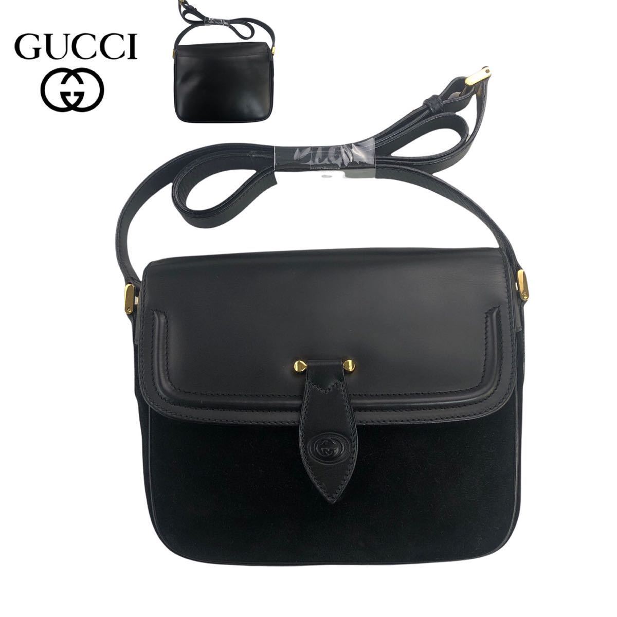 廃盤【美品/B】GUCCI グッチ オールドグッチ vintage ミニショルダー