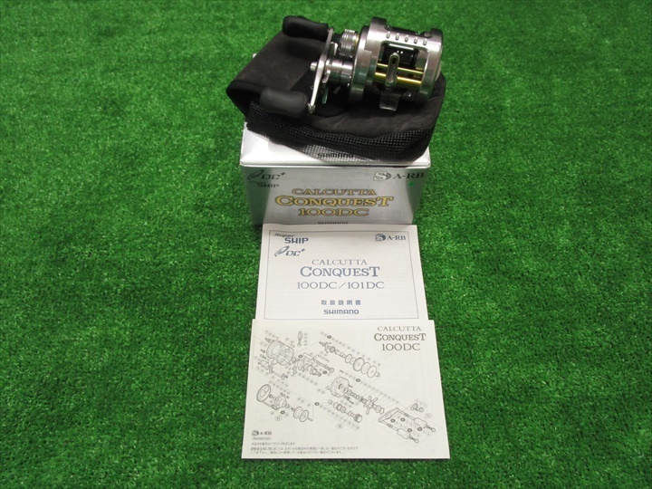 シマノ 10カルカッタコンクエスト 100DC 右 www.gastech.com.tr