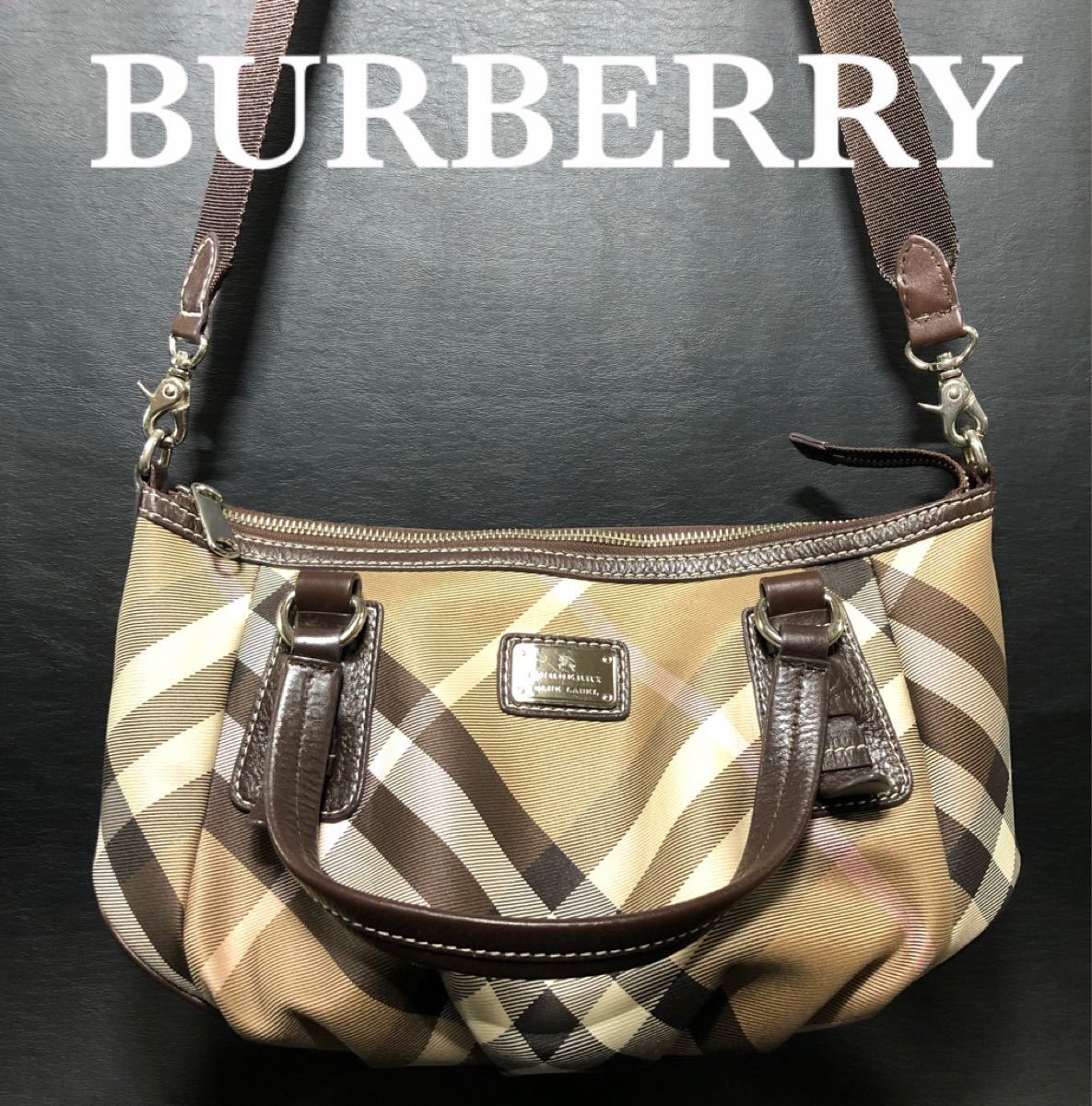 BURBERRY バーバリー 2Way ショルダーバッグ ハンドバッグ