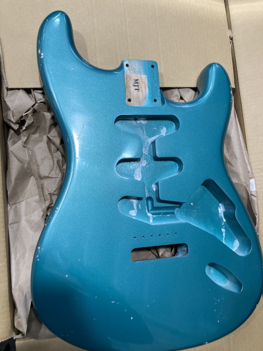 新品.MJT ストラト ボディ シャーウッドグリーンメタリック visitafyon.org