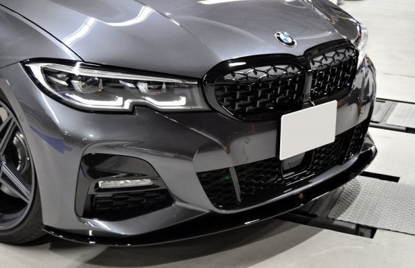 BMW G20 3series フロントリップスポイラー カーボンルック