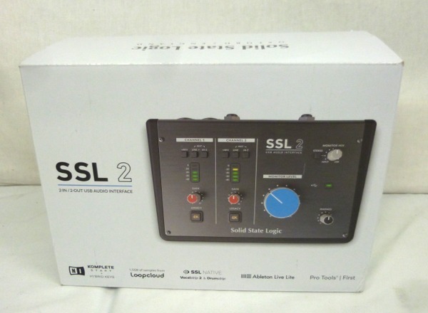 ☆☆SSL　Solid State Logic　ソリッドステートロジック　SSL 2　USB オーディオインターフェイス☆USED品_画像1