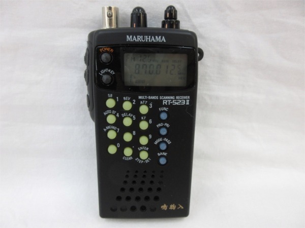 ◆◆MARUHAMA◆マルハマ 無線機 レシーバー RT-523Ⅱ 鳴物入◆通電確認品 M8472_画像1